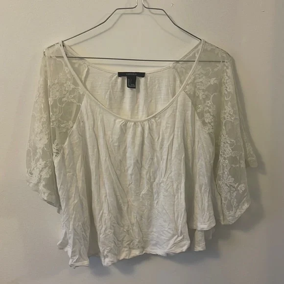 Flared crop top - Picture 1 of 4